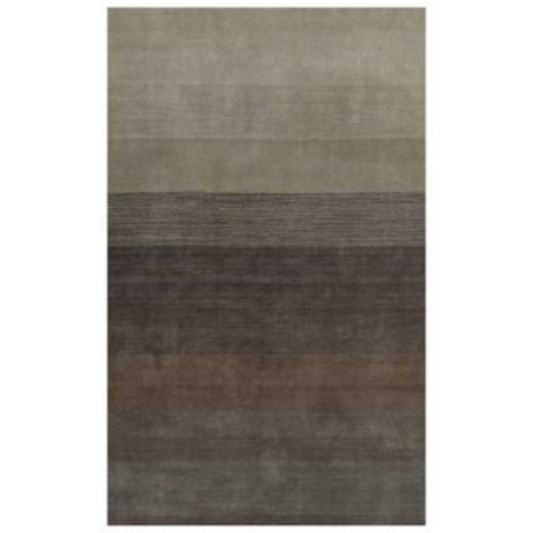 8 x 10 Expresso & Brown Hand Loomed Rug