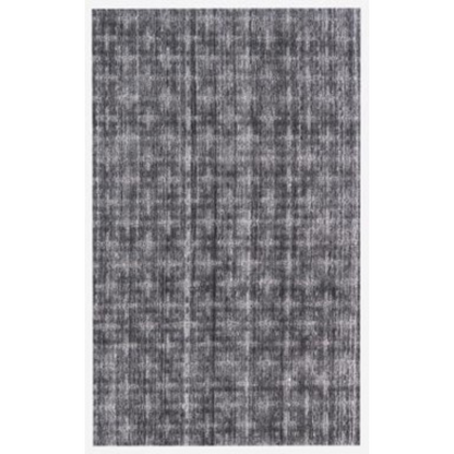 9 x 12 Brown & Dark Grey Medallion Hand Loomed Rug