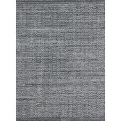 9 x 12 Blue & Charcoal Hand Loomed Rug