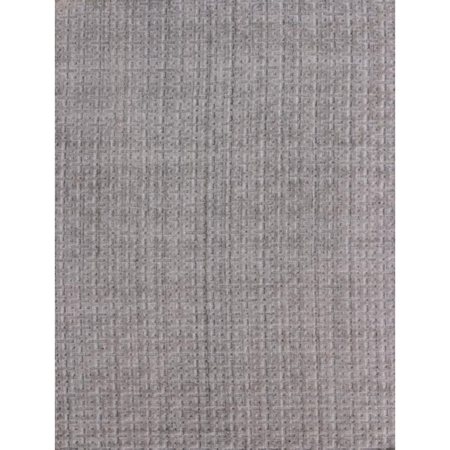 9 x 12 Tan & Charcoal Medallion Hand Loomed Rug