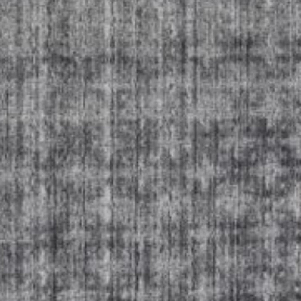 9 x 12 Dark Gery & Silver Ombre Hand Loomed Rug
