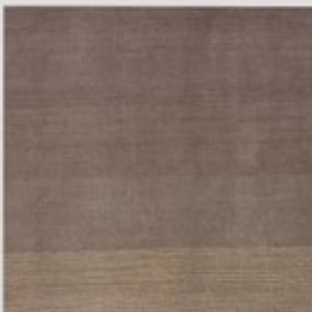 9 x 12 Gold & Rust Hand Loomed Rug