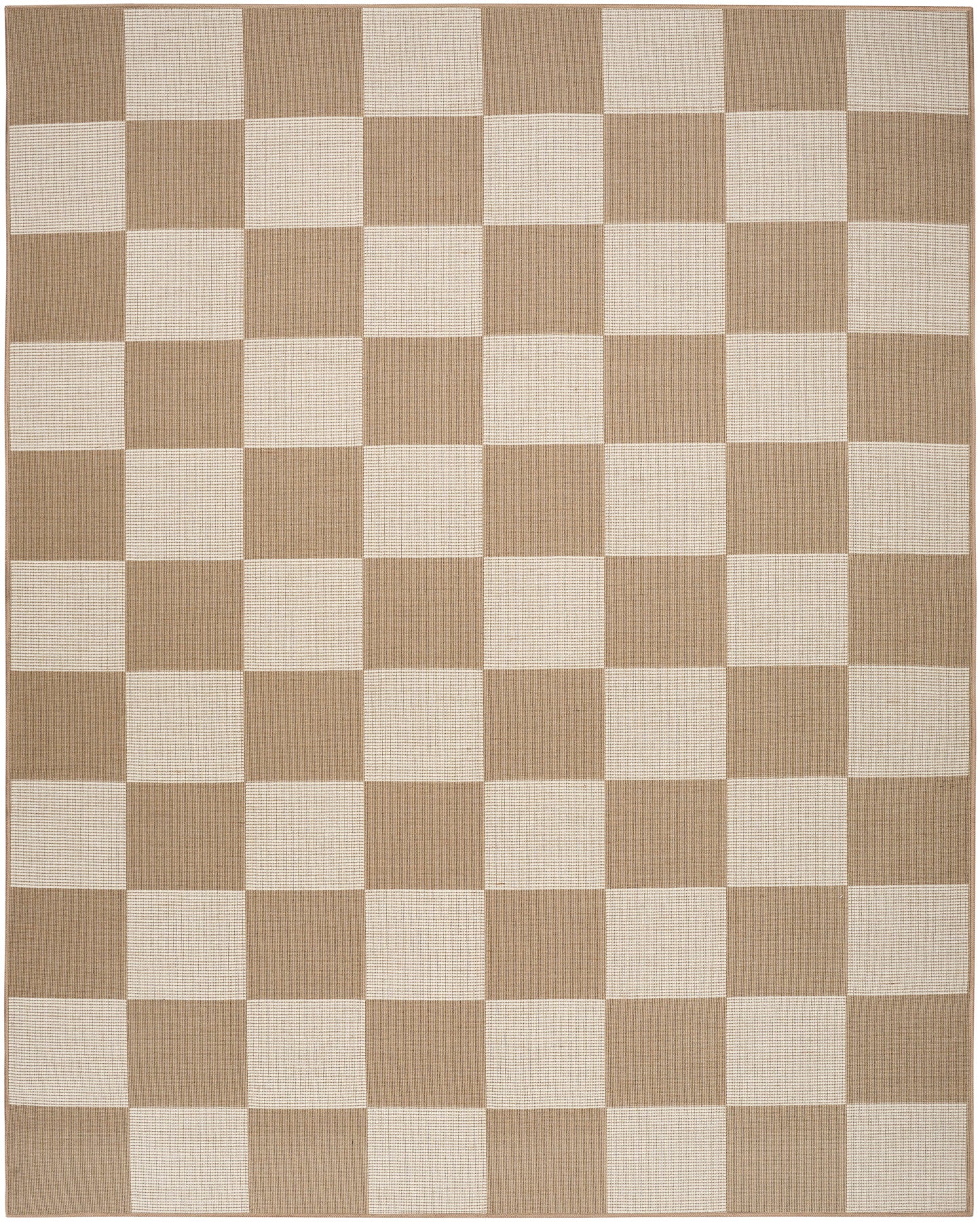Nourison Modern Jute Natural & Ivory Machine Washable Rug - Main