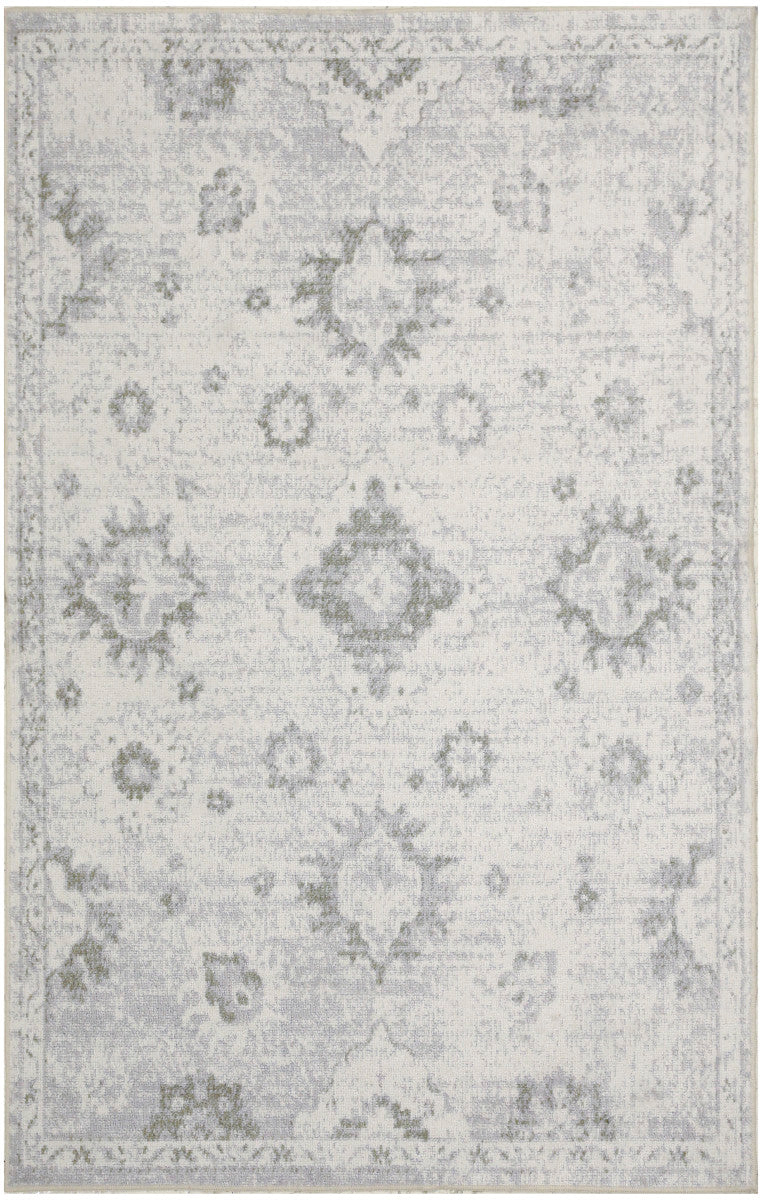 Nourison Astra Ivory Pet Friendly Machine Washable Rug - 3'3" x 5'