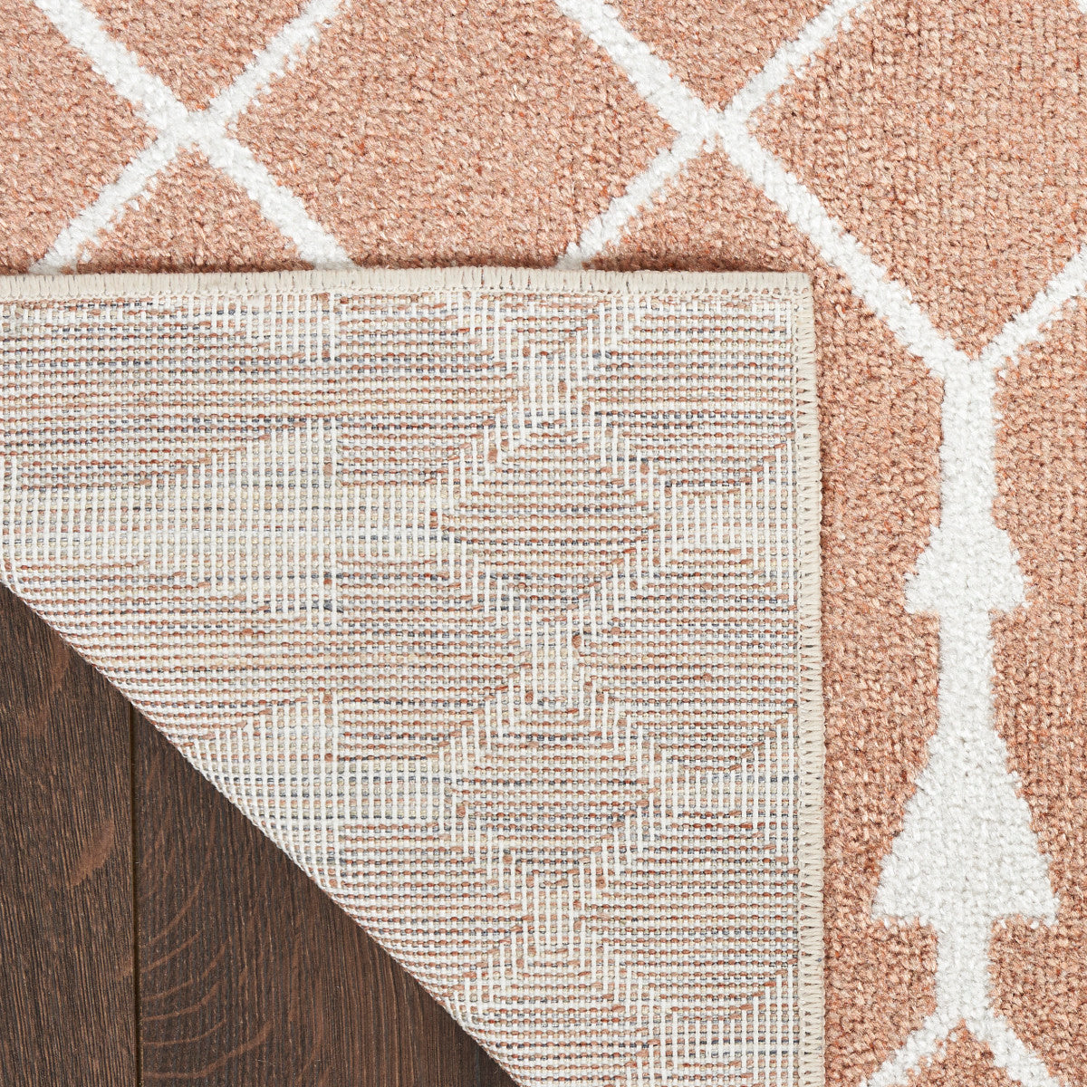 Nourison Astra Copper Pet Friendly Machine Washable Rug - Corner