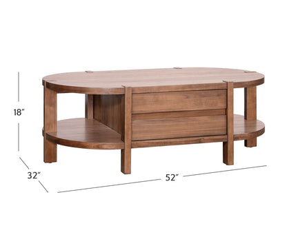 Winston Coffee Table - Dimensional