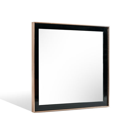 Rose Gold & Black Accent Mirror