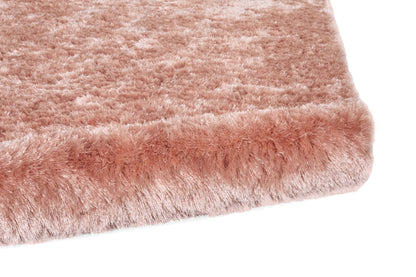 8 x 10 Pink Shag Tufted Handmade Rug