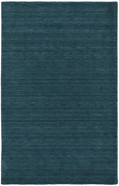 10 x 13 Blue Green Wool Hand Woven Rug
