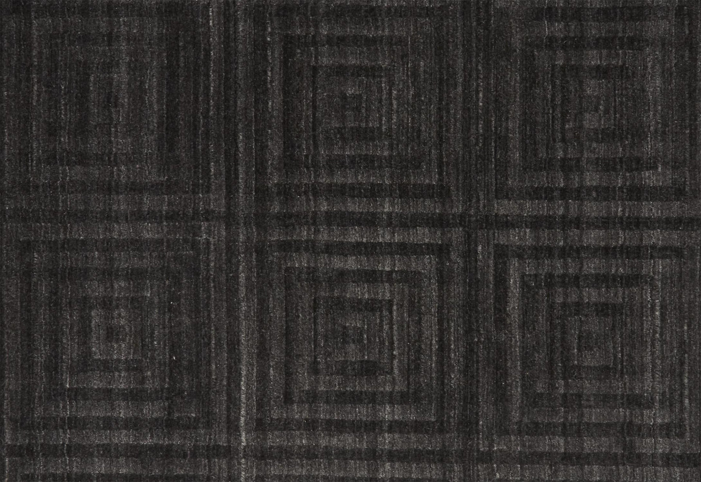 8 x 10 Gray Geometric Hand Woven Rug