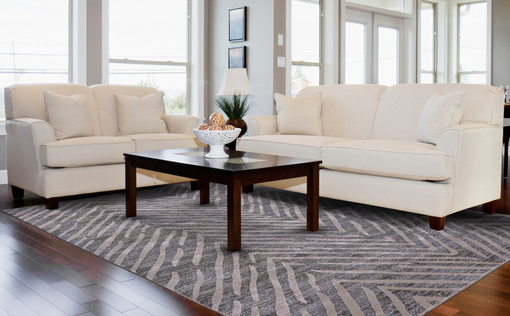 12 x 15 Gray Rug