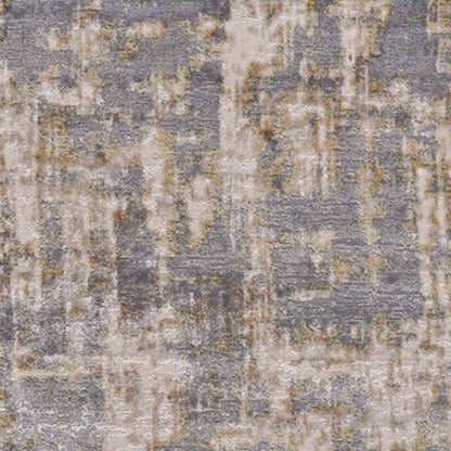 12 x 15 Gray & Gold Rug