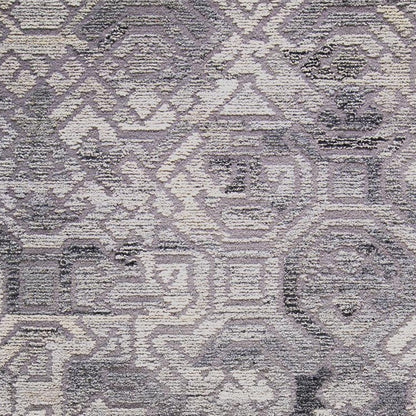 9 x 12 Gray & Ivory Wool Hand Tufted Rug
