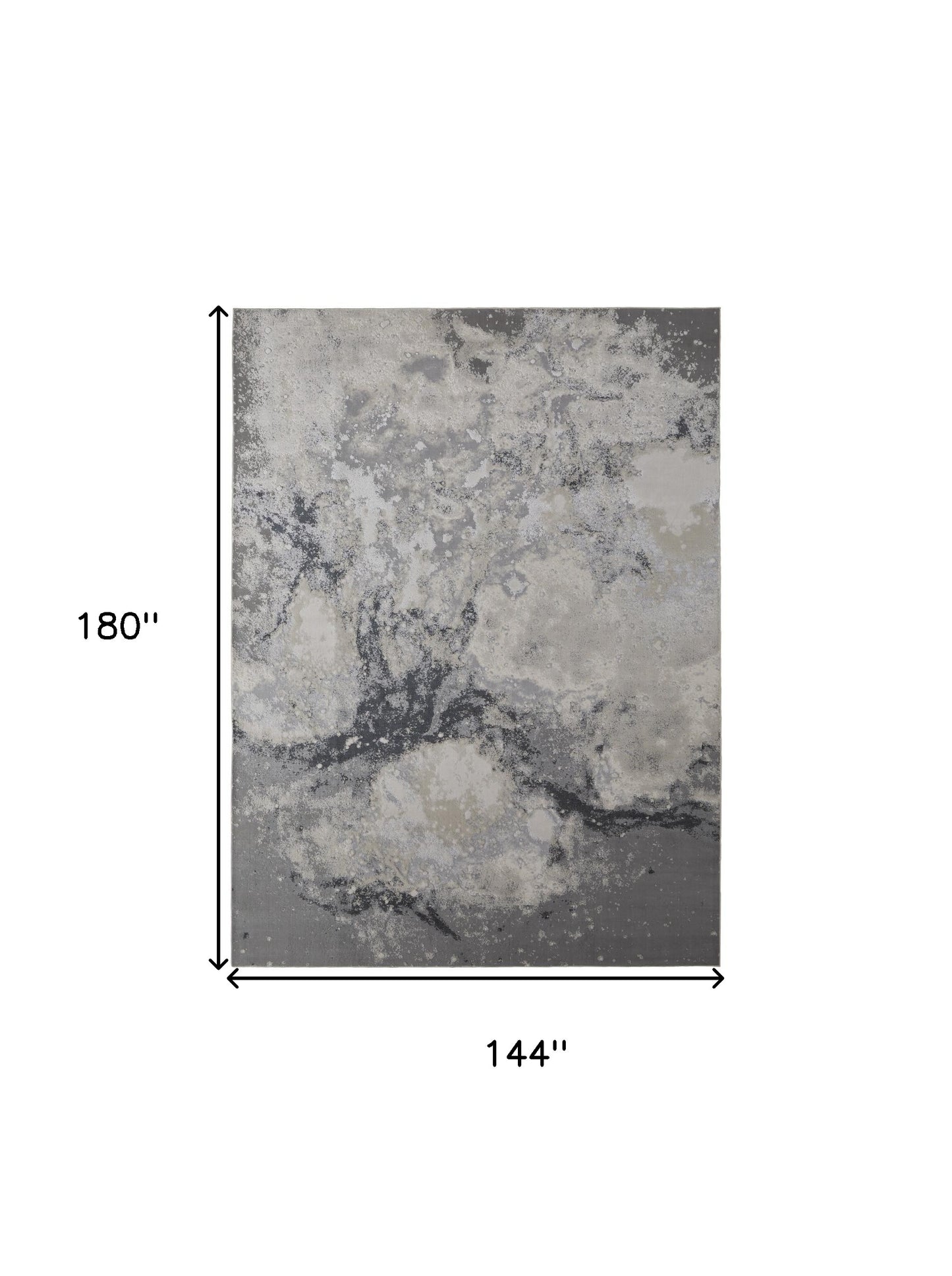 12 x 15 Gray Rug