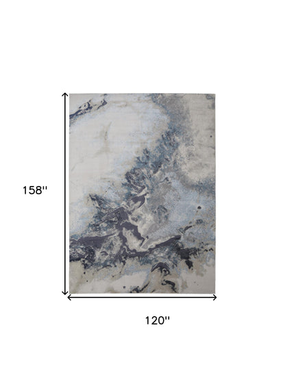 10 x 13 Blue Rug