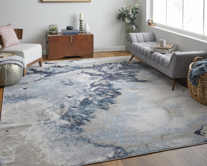 10 x 13 Blue Rug