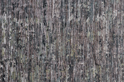 10 x 13 Blue & Gray Wool Hand Knotted Rug