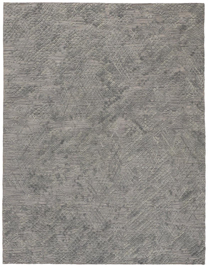 12 x 15 Gray Hand Woven Rug