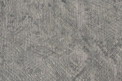 12 x 15 Gray Hand Woven Rug