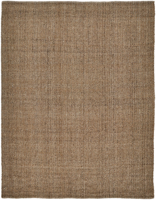 9 x 12 Brown Hand Woven Rug