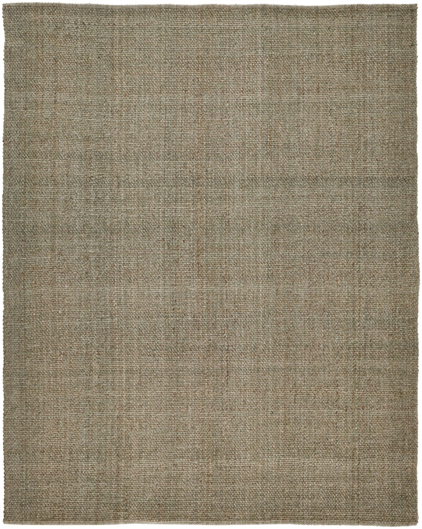 12 x 15 Green & Tan Hand Woven Rug