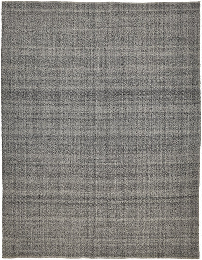 9 x 12 Gray Hand Woven Rug