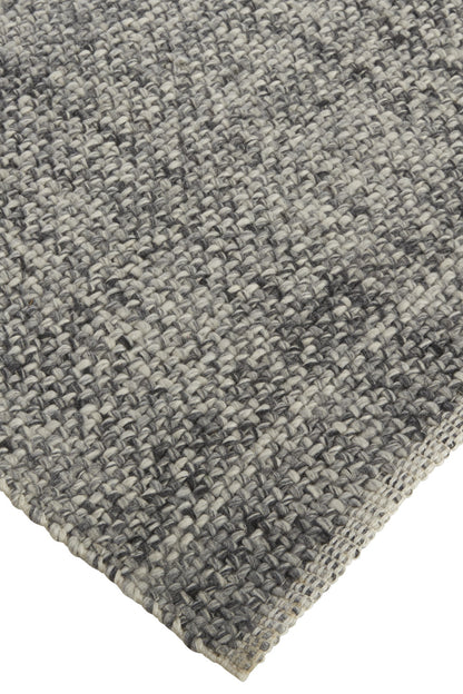 9 x 12 Gray Hand Woven Rug