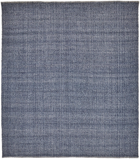 9 x 12 Blue Hand Woven Rug