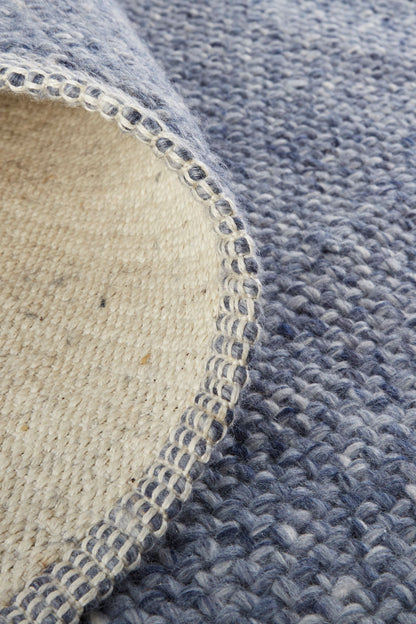 9 x 12 Blue Hand Woven Rug