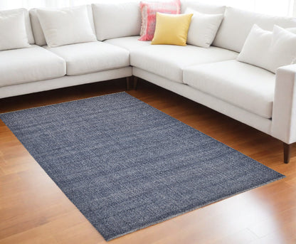 12 x 15 Blue Hand Woven Rug