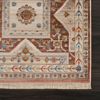 8 x 10 Red Southwestern Rug