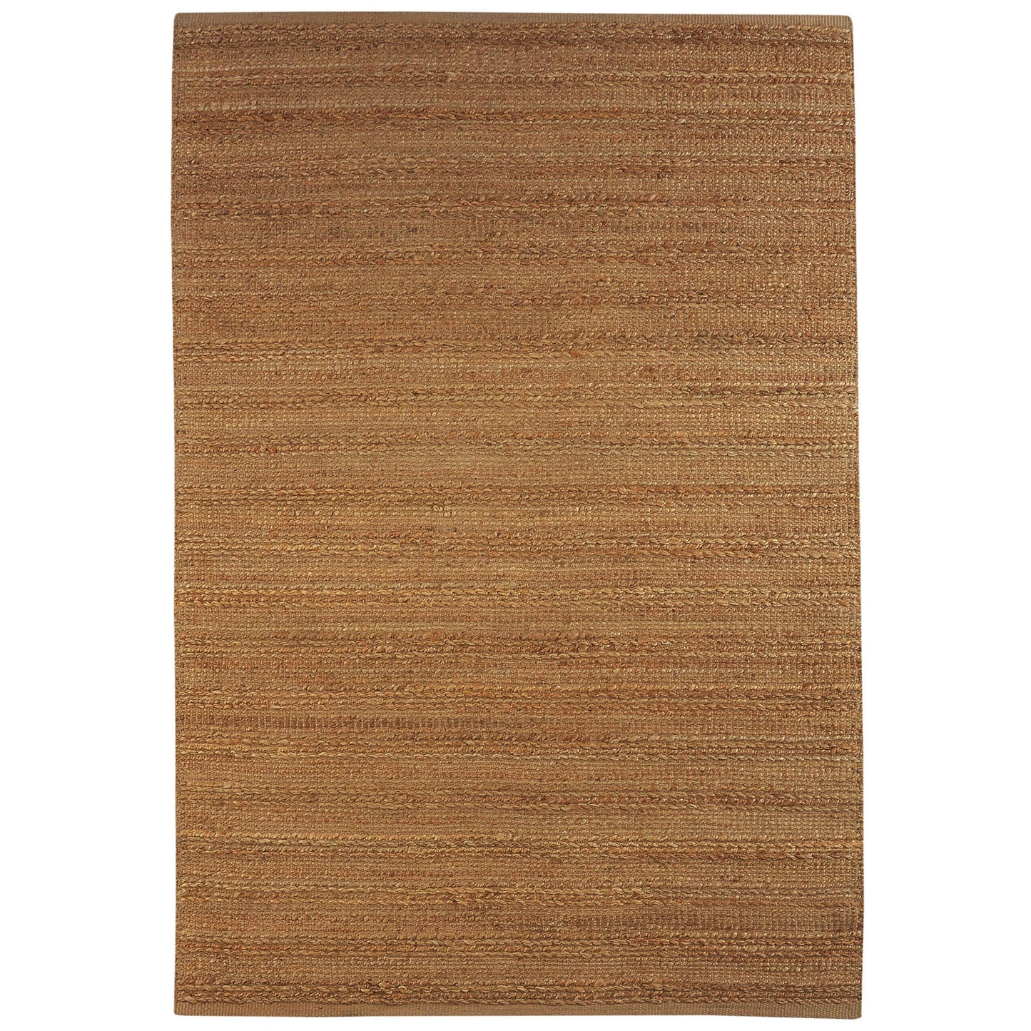 8 x 10 Beige Hand Woven Non Skid Rug