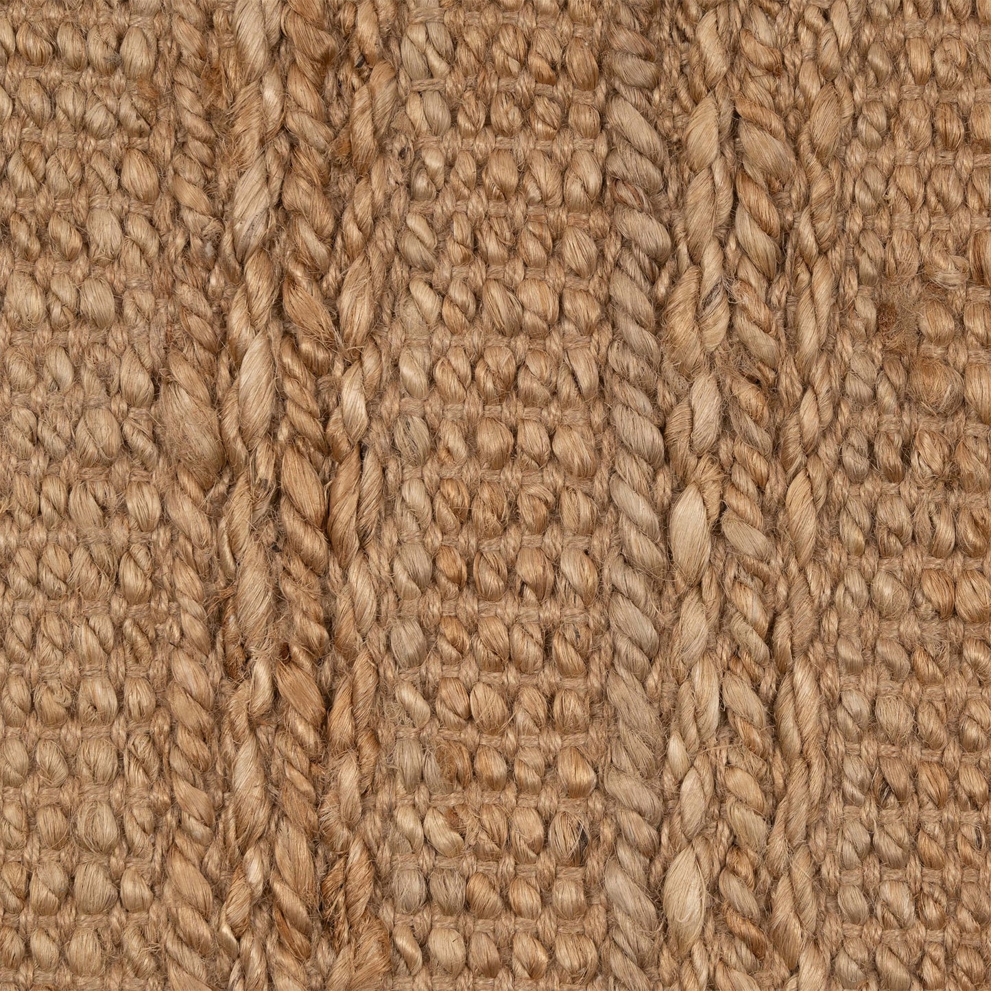 8 x 10 Beige Hand Woven Non Skid Rug