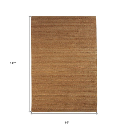 8 x 10 Beige Hand Woven Non Skid Rug
