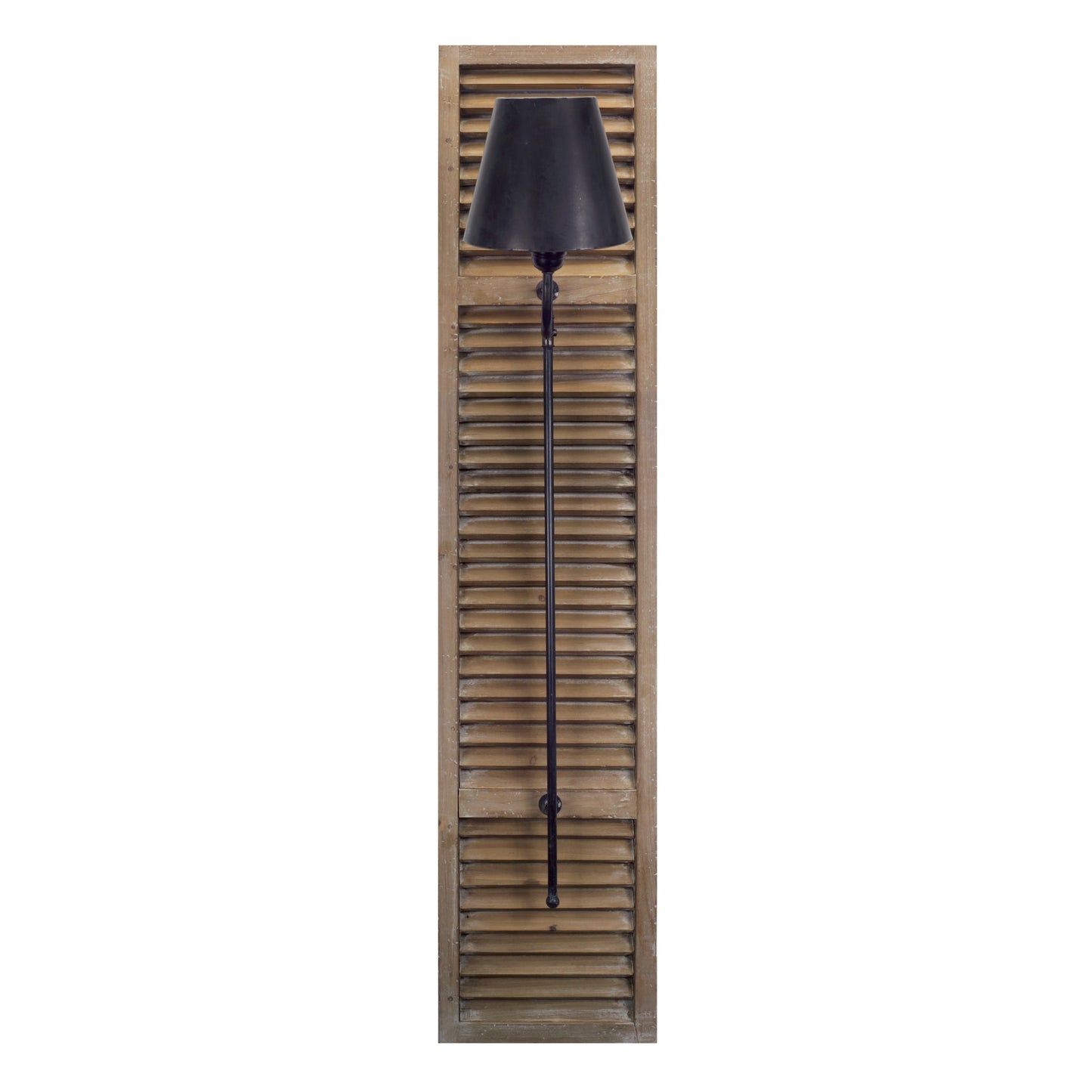 Shaded Wood Ceiling Light