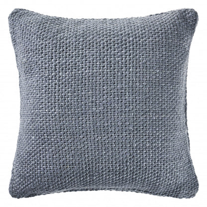 Frost Blue 100% Cotton Pillow