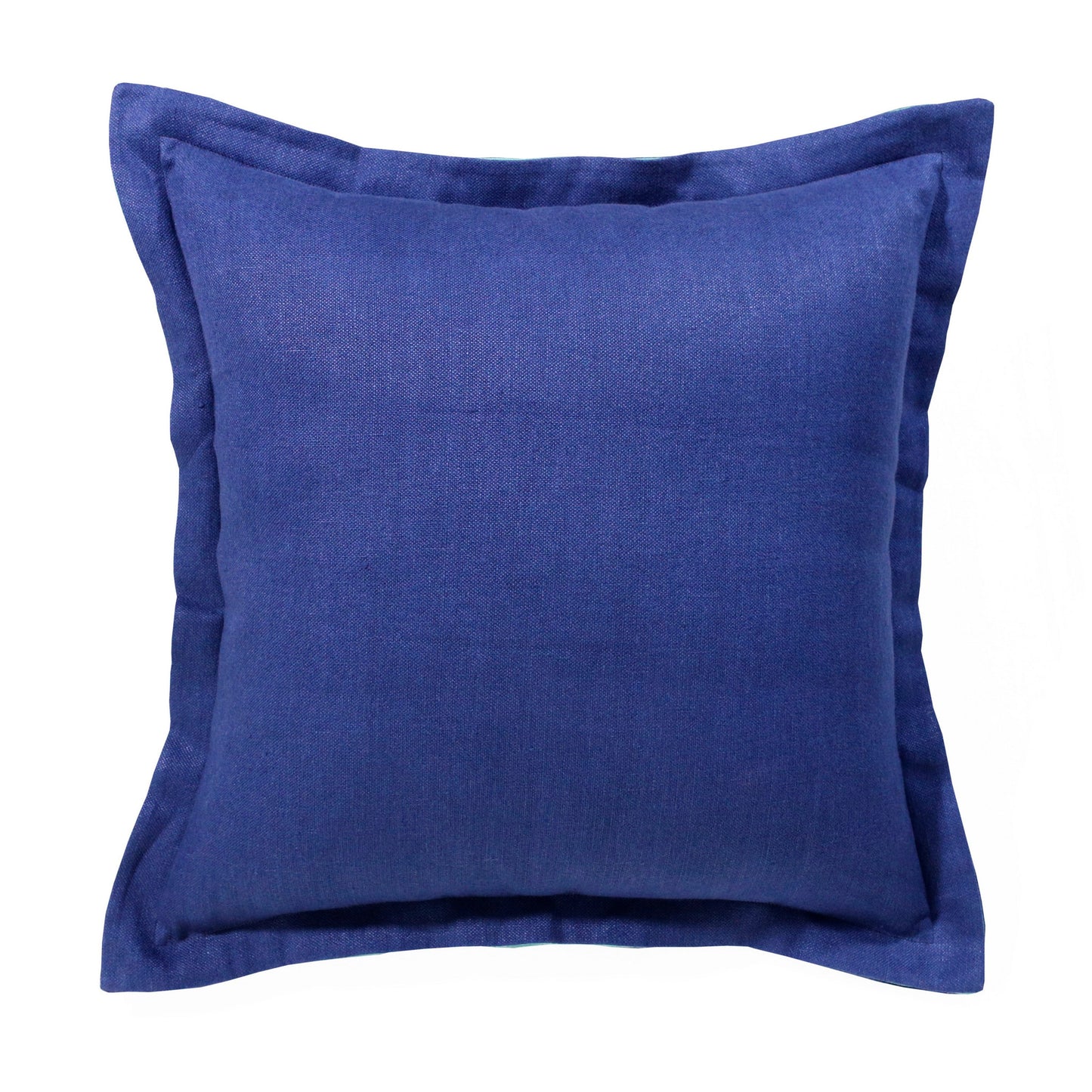 Navy Linen Pillow
