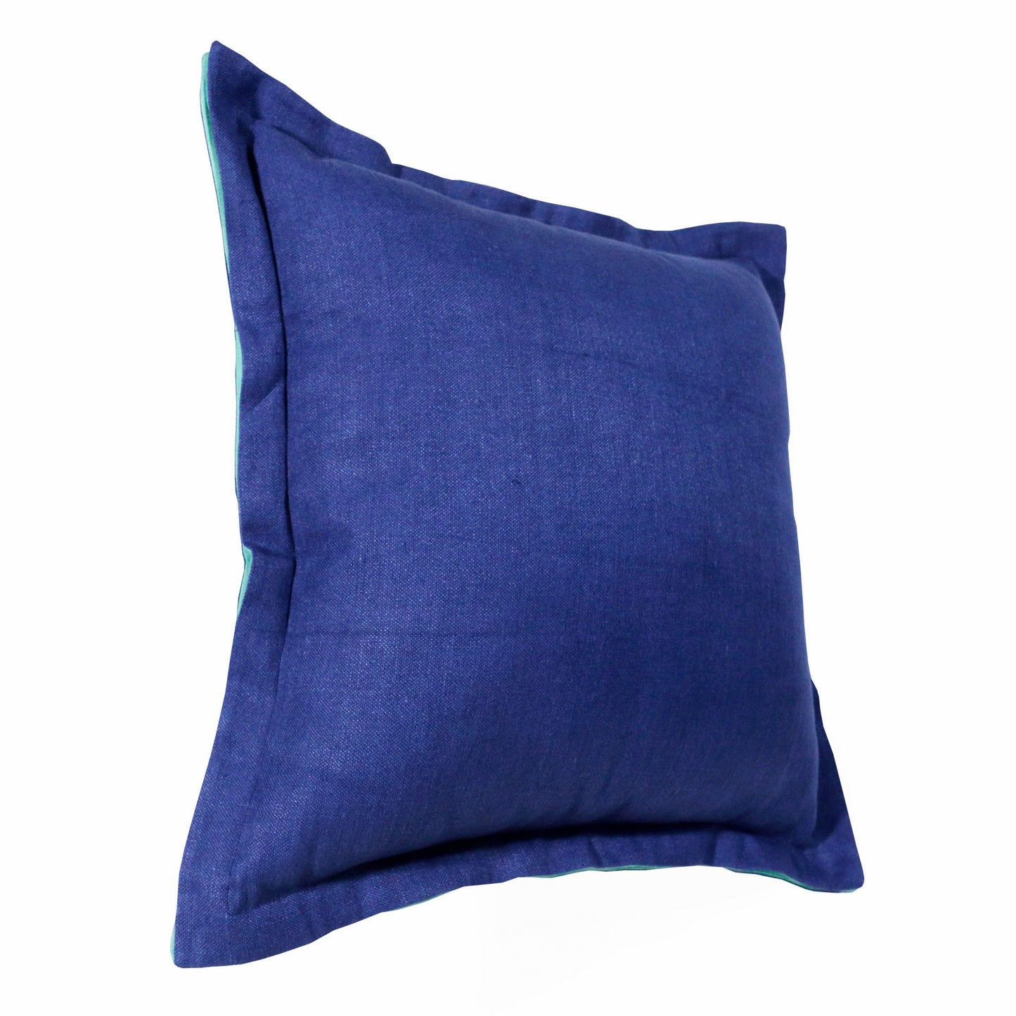 Navy Linen Pillow