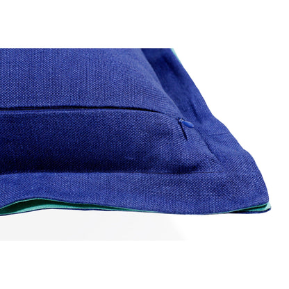 Navy Linen Pillow