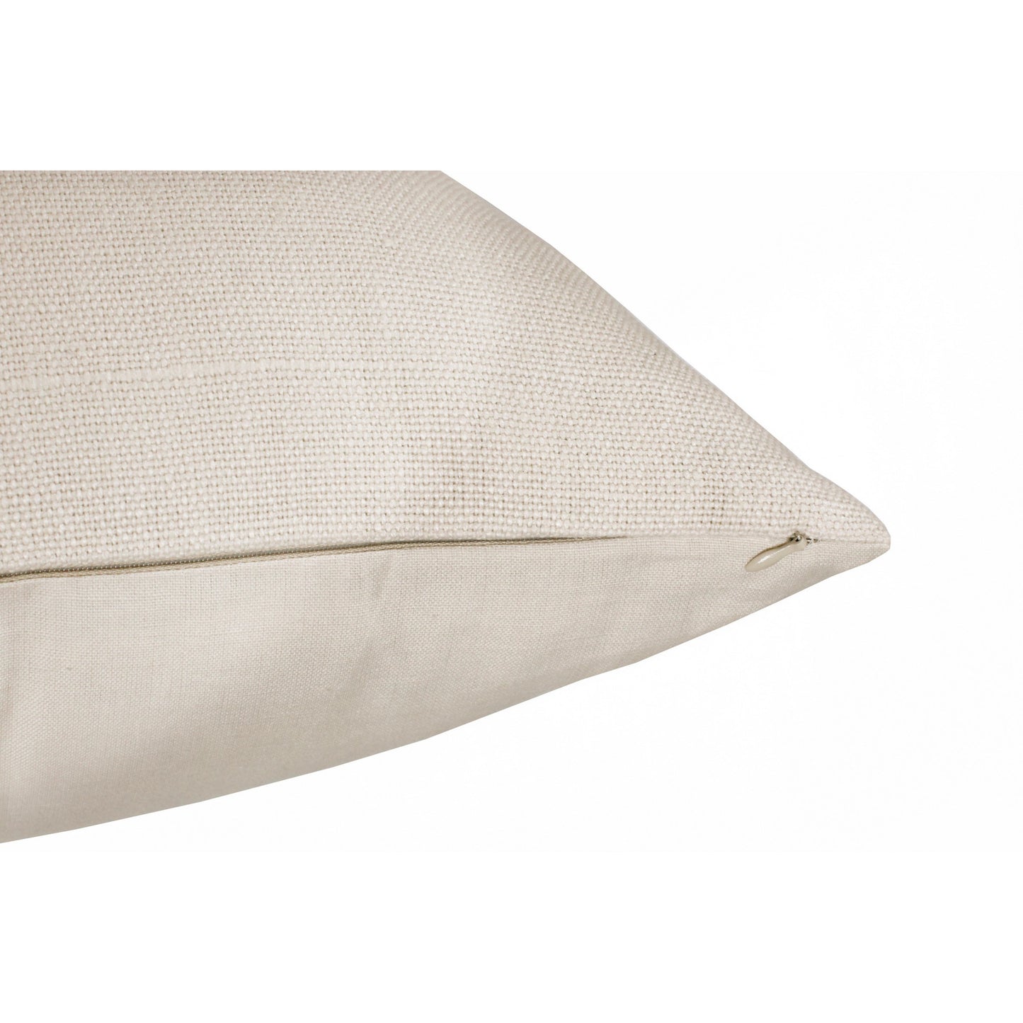 Cream Linen Pillow