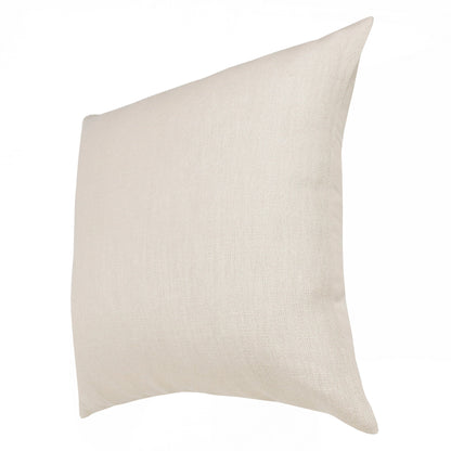Cream Linen Pillow