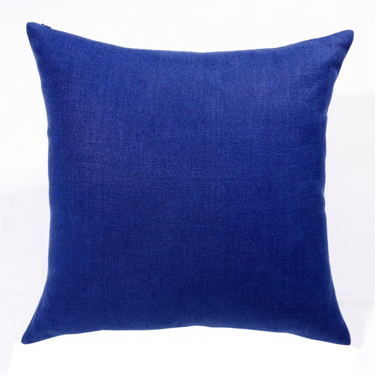 Navy Linen Pillow