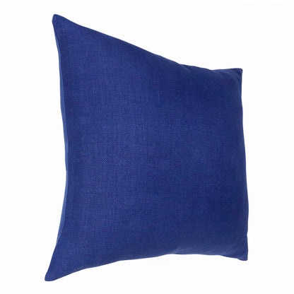 Navy Linen Pillow