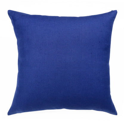 Navy Linen Pillow