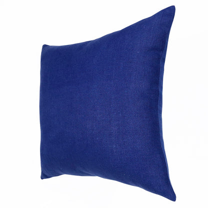 Navy Linen Pillow