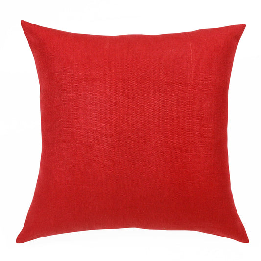 Red Linen Pillow