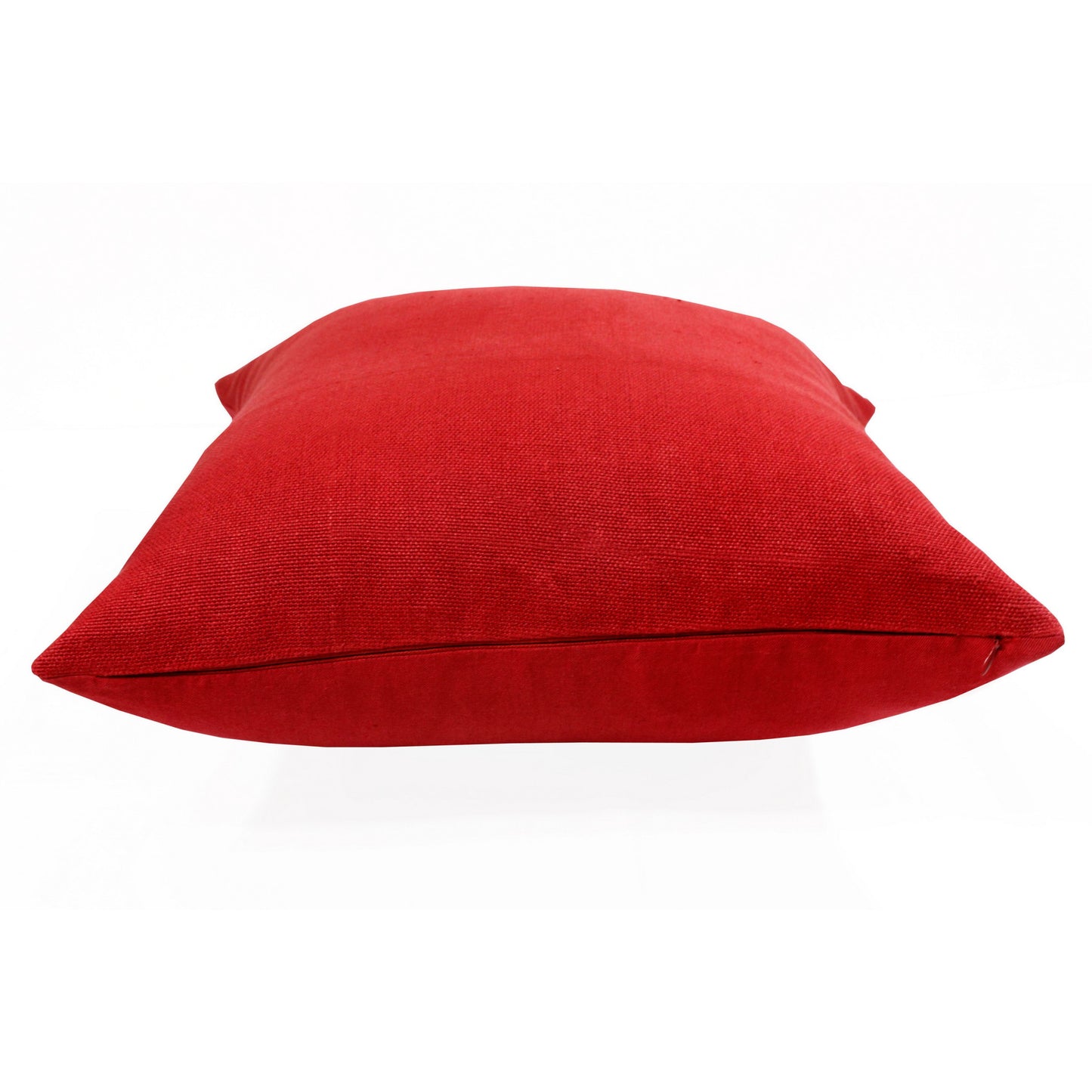 Red Linen Pillow