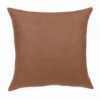 Brown Linen Pillow