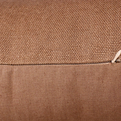 Brown Linen Pillow