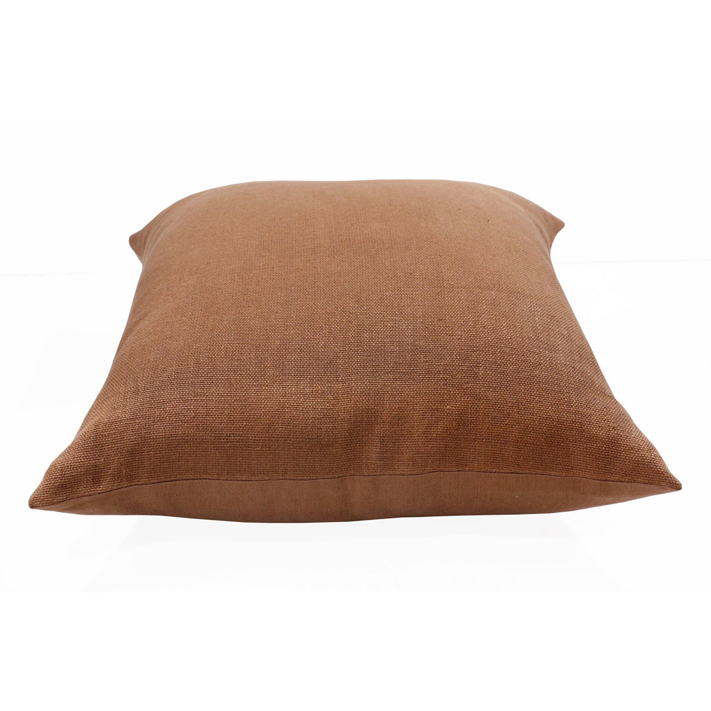 Brown Linen Pillow